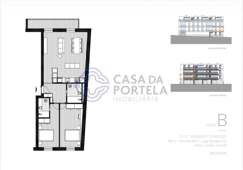 Apartamento T2 para Venda em Bonfim Foto 11