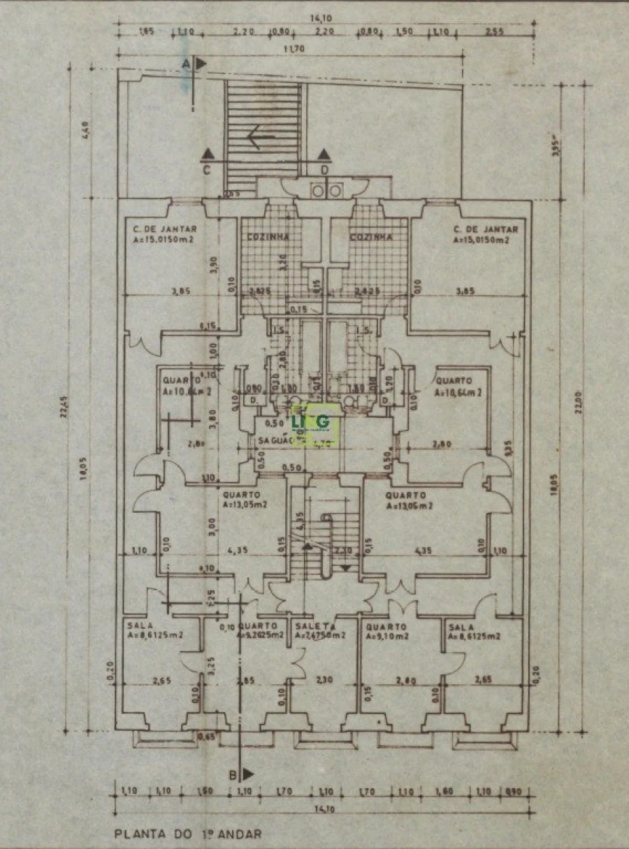 Apartamento T5 para Venda em Arroios Planta 1
