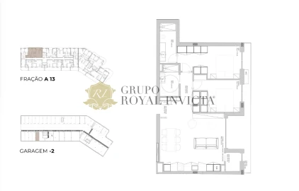 Apartamento T2 para Venda em Oliveira do Douro