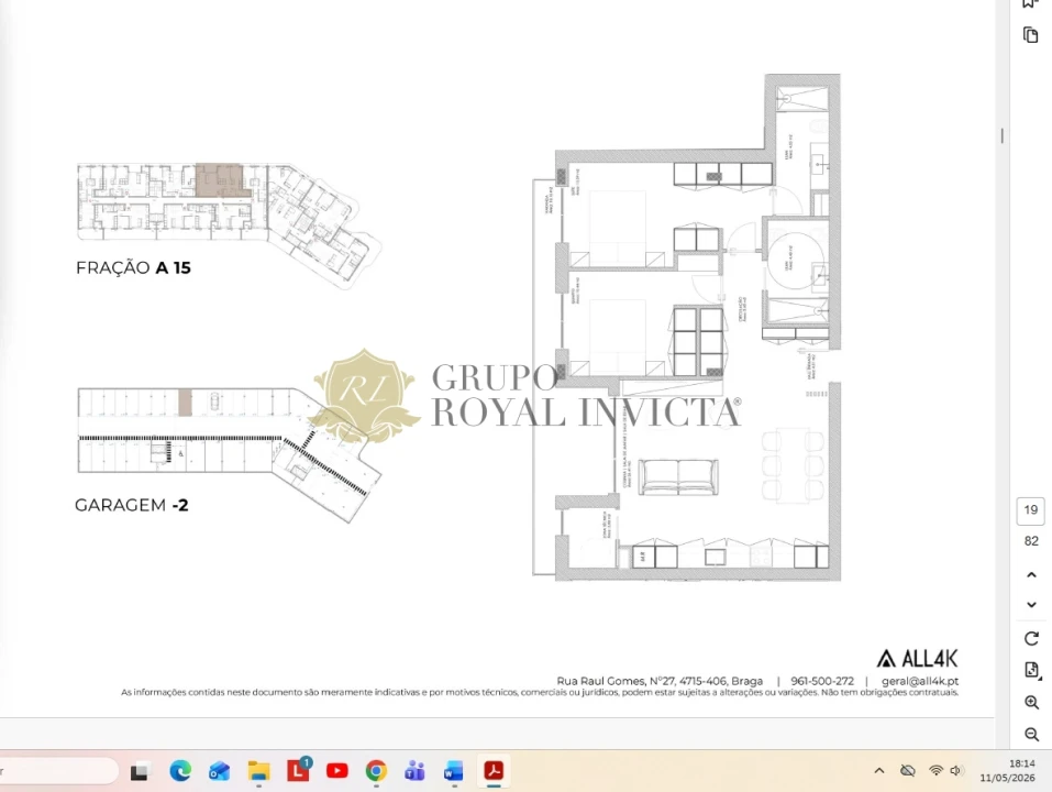 Apartamento T2 para Venda em Oliveira do Douro Foto 16