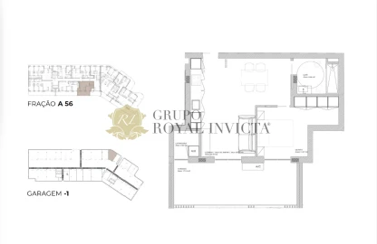 Apartamento T1 para Venda em Oliveira do Douro