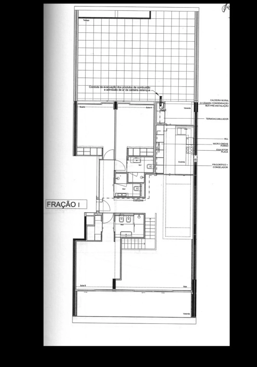 Apartamento T4 para Venda em Santa Marinha e São Pedro da Afurada Planta 2