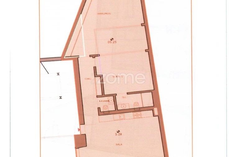 Apartamento T2 para Venda em Oeiras e São Julião da Barra, Paço de Arcos e Caxias Planta 1