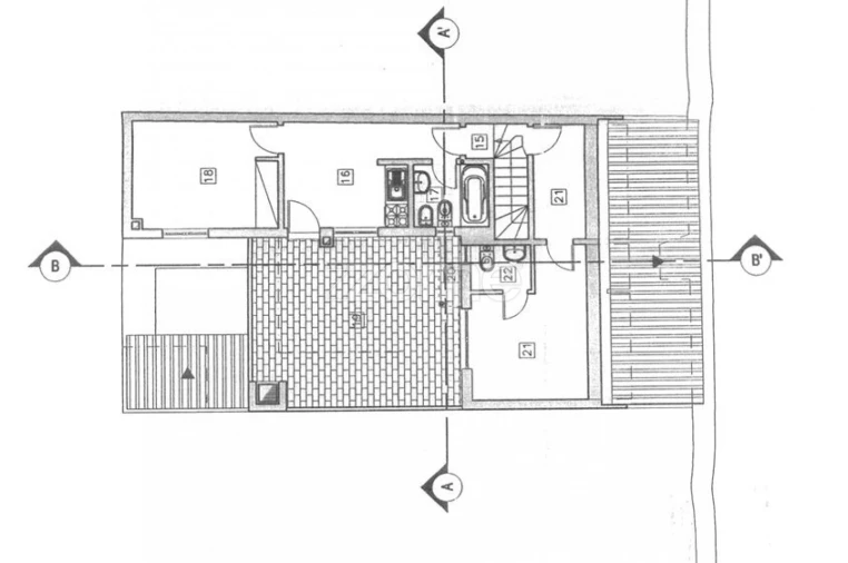 Moradia T2 para Venda em Odiaxere Planta 1