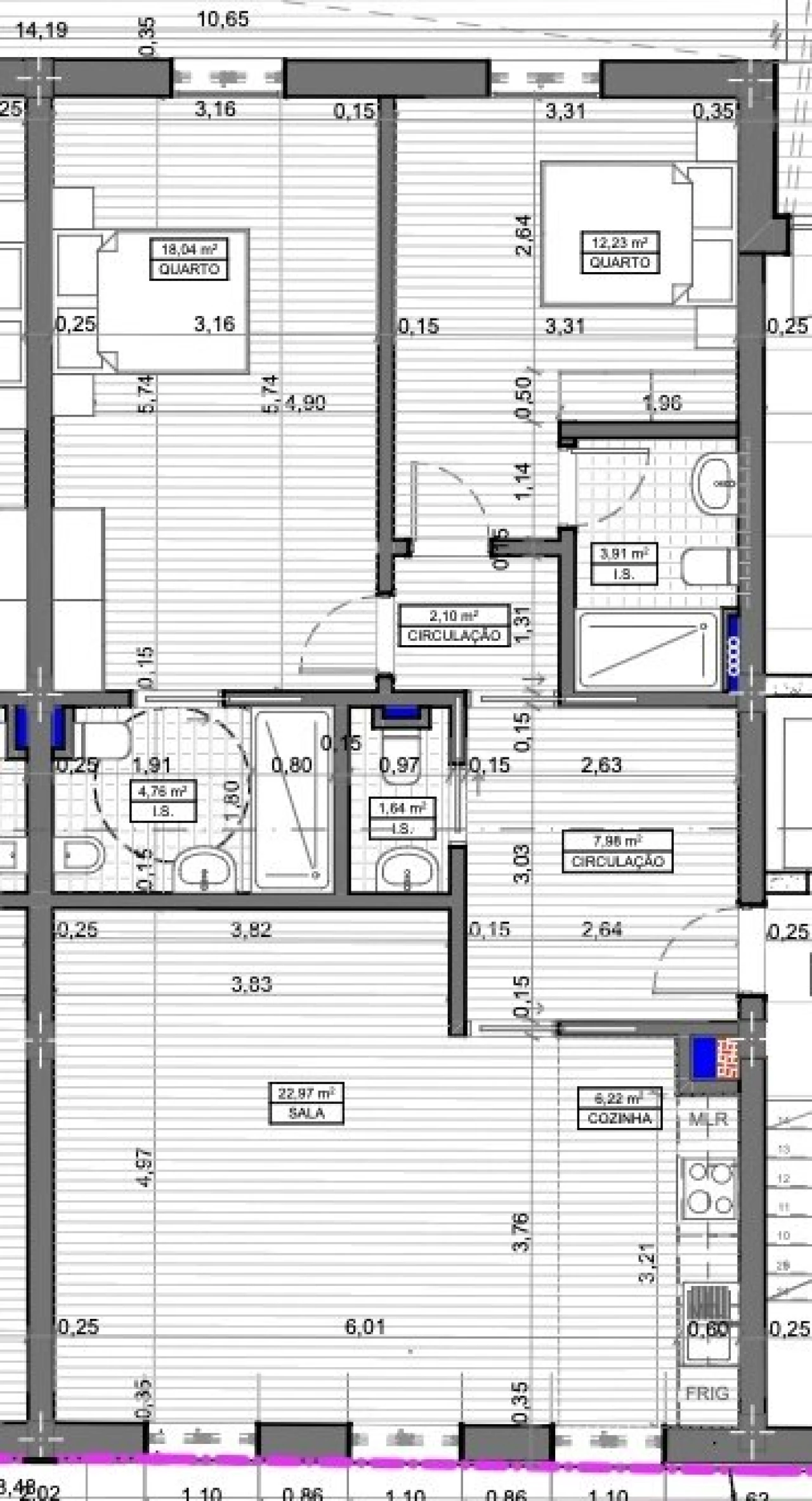 Apartamento T2 para Venda em Ericeira Foto 17