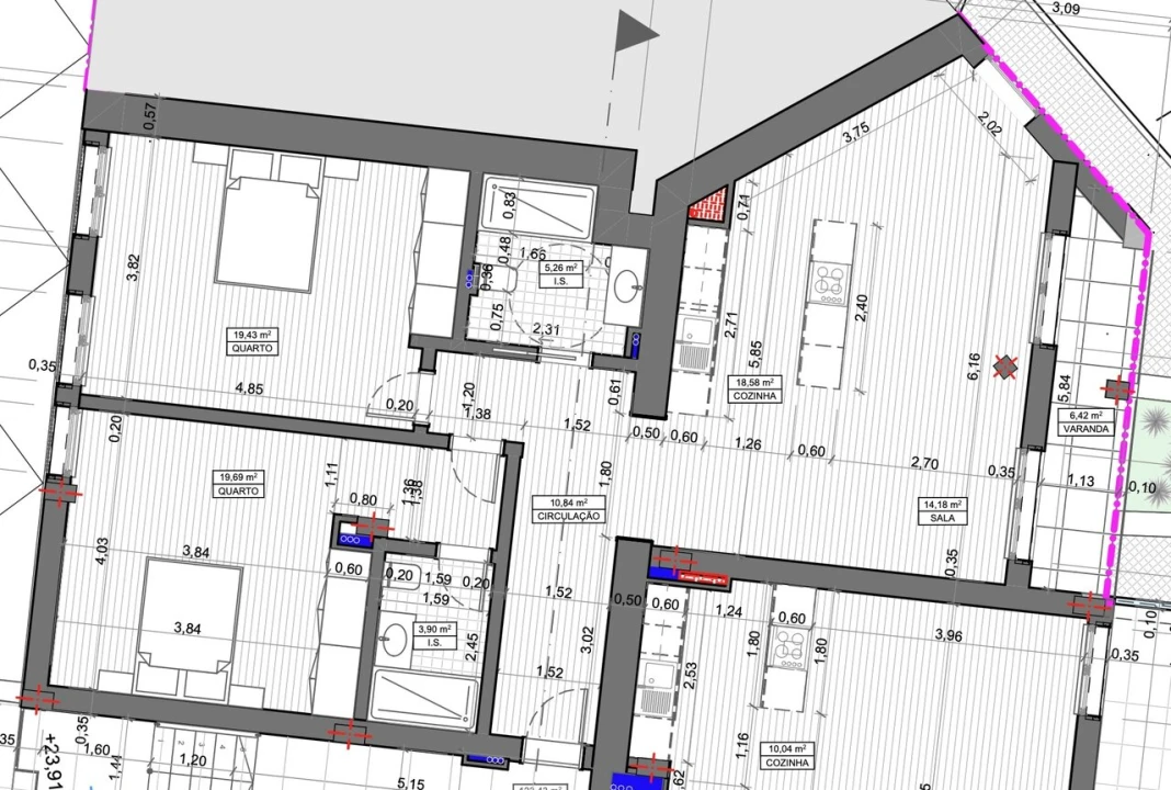 Apartamento T2 para Venda em Ericeira Foto 17