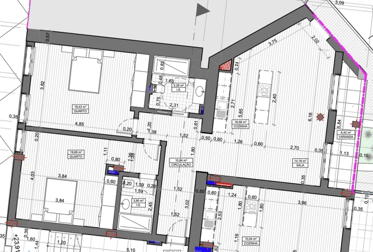 Apartamento T2 para Venda em Ericeira Foto 17