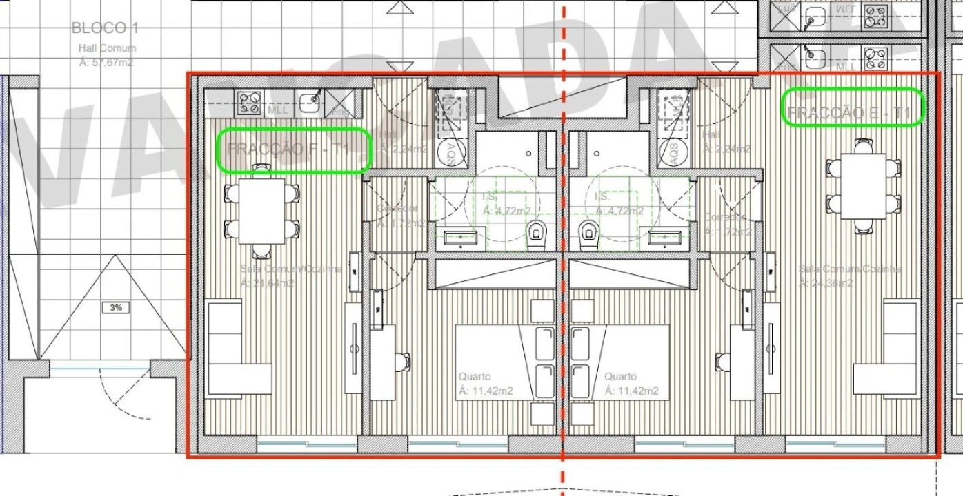 Apartamento T1 para Venda em Valença, Cristelo Covo e Arão Foto 10