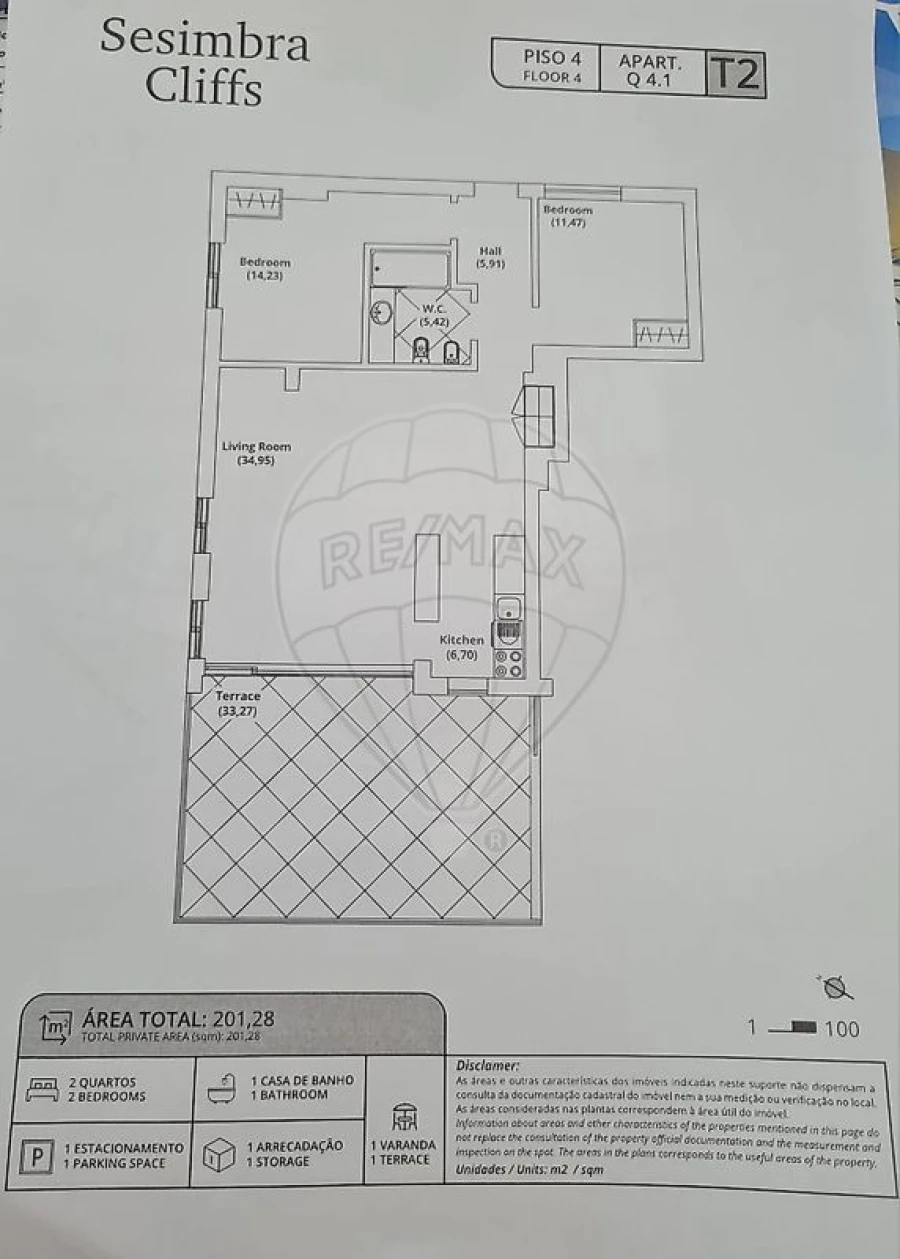 Apartamento T2 para Venda em Sesimbra (Santiago) Foto 2