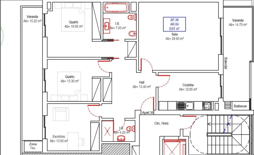 Apartamento T3 para Venda em Portimão Foto 36