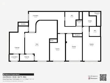 Apartamento T3 para Venda em Cidade da Maia