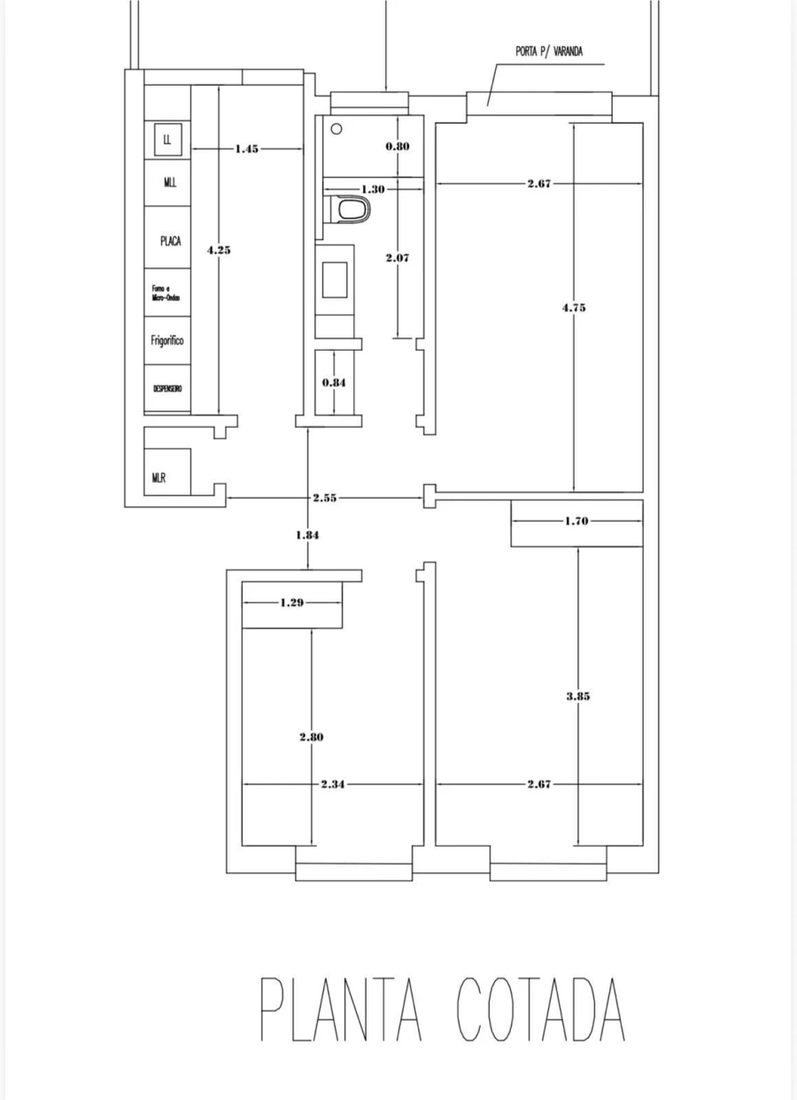 Apartamento T2 para Venda em Santo António Foto 23