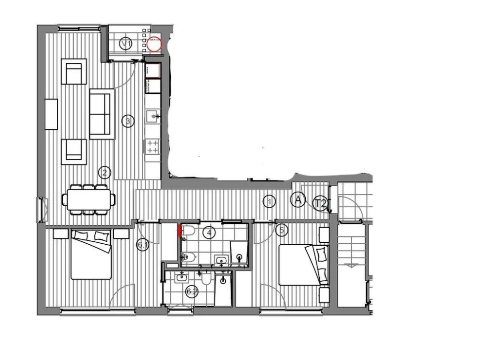 Apartamento T2 para Venda em Atouguia da Baleia Foto 6
