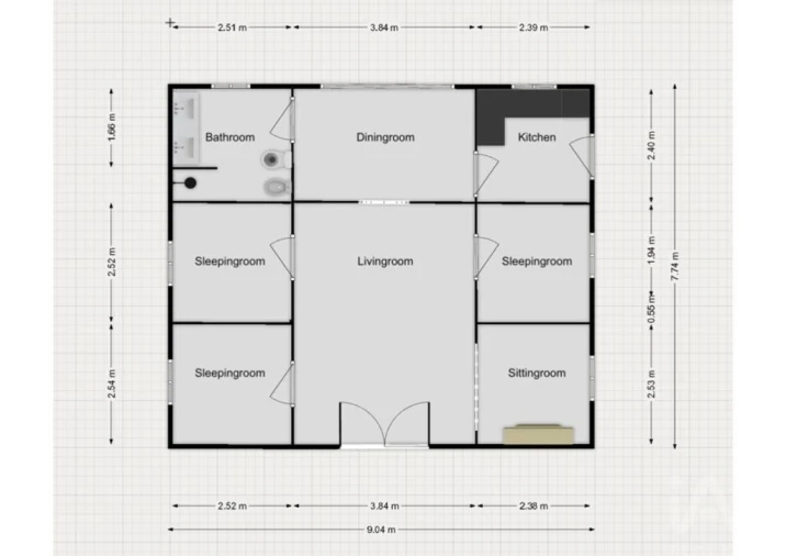 Moradia T5 para Venda em Maçãs de D. Maria Foto 37