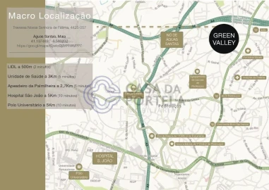 Apartamento T2 para Venda em Aguas Santas
