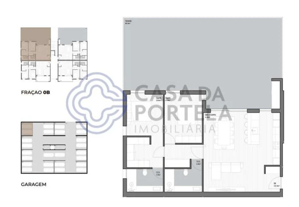 Apartamento T2 para Venda em Poiares (Santo Andre) Foto 19