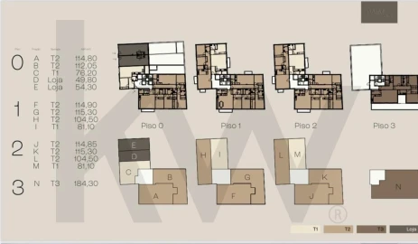 Apartamento T2 para Venda em Ponta Delgada (São José)