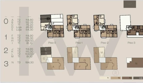 Apartamento T2 para Venda em Ponta Delgada (São José)
