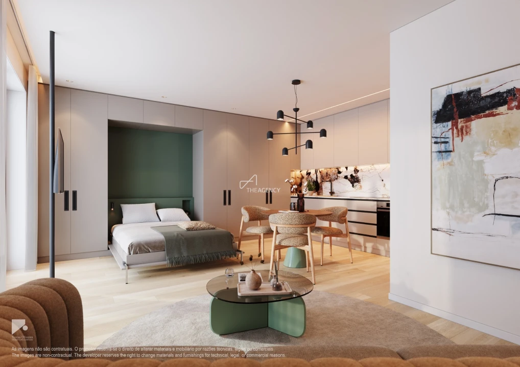 Apartamento T1 para Venda em Calheta Foto 19