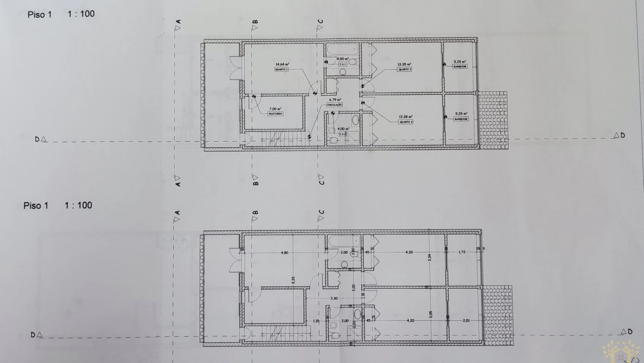 Moradia T4 para Venda em Lagos (São Sebastião e Santa Maria) Planta 2