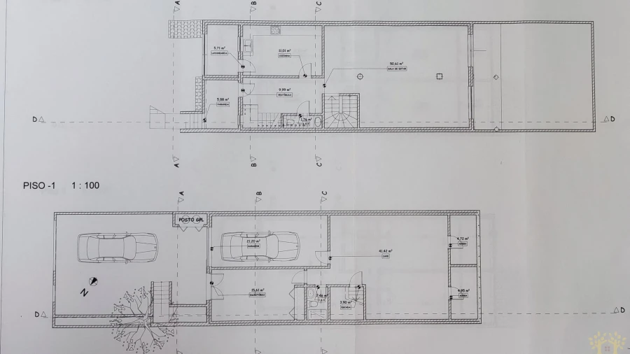 Moradia T4 para Venda em Lagos (São Sebastião e Santa Maria) Planta 1
