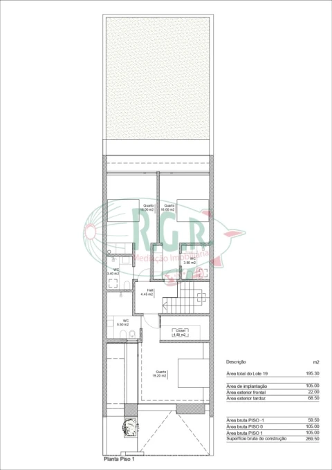 Moradia T3 para Venda em Fânzeres e São Pedro da Cova