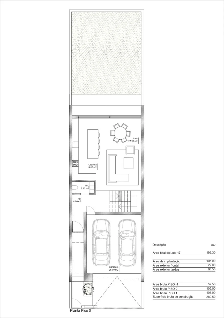 Moradia T3 para Venda em Fânzeres e São Pedro da Cova Planta 3