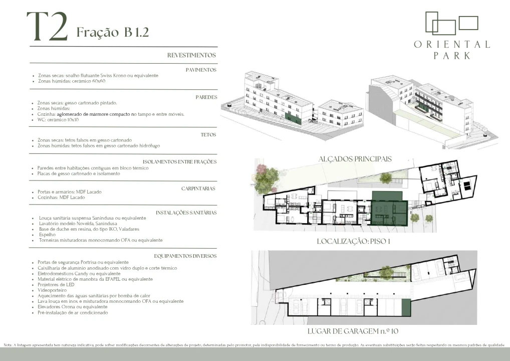 Apartamento T2 para Venda em Campanhã Planta 2
