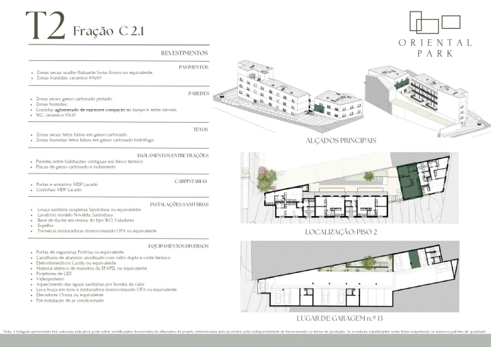 Apartamento T2 para Venda em Campanhã Planta 2