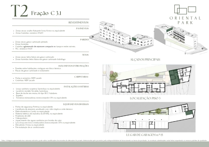 Apartamento T2 para Venda em Campanhã Planta 2