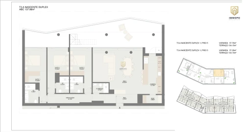 Apartamento T3 para Venda em Oliveira do Douro
