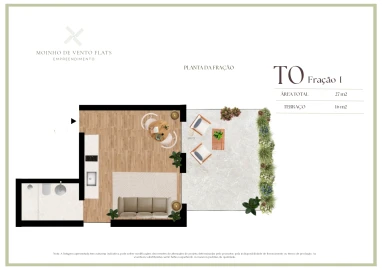 Apartamento T0 para Venda em Matosinhos e Leça da Palmeira