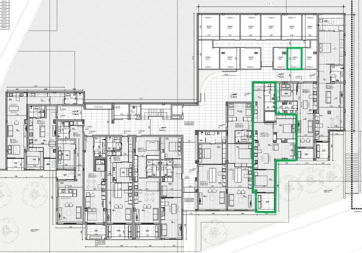 Apartamento T1 para Venda em São João da Madeira Planta 1