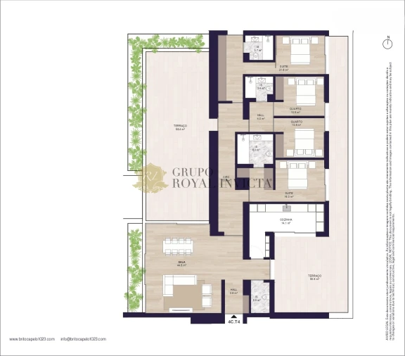 Apartamento T4 para Venda em Matosinhos e Leça da Palmeira Foto 20