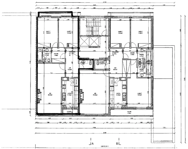 Apartamento T2 para Venda em Montijo e Afonsoeiro Planta 1