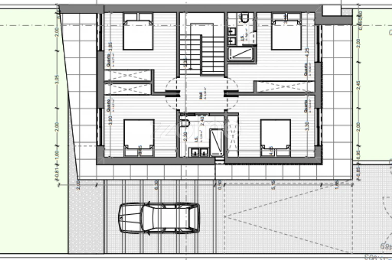 Moradia T4 para Venda em Palmeira Planta 1