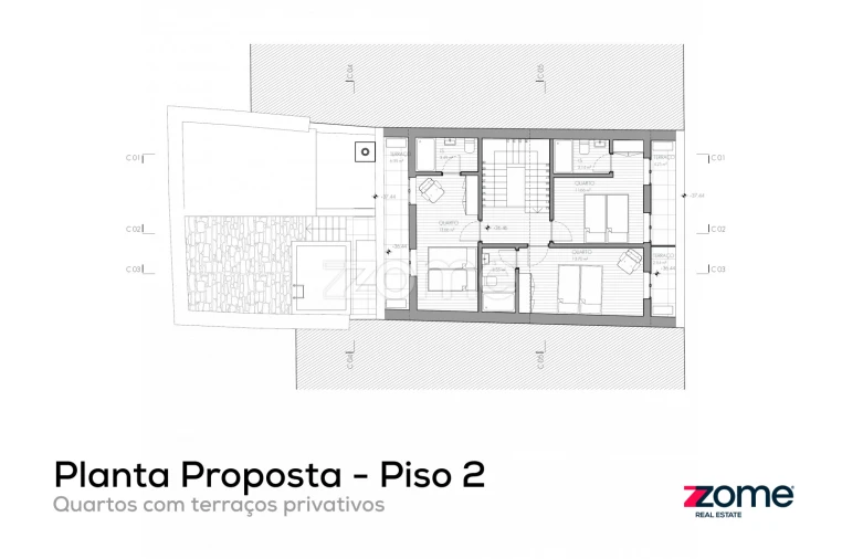 Moradia T9 para Venda em Ponta Delgada (São Sebastião) Planta 3