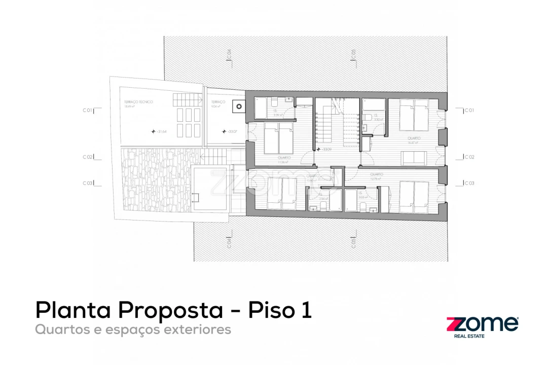 Moradia T9 para Venda em Ponta Delgada (São Sebastião) Planta 2
