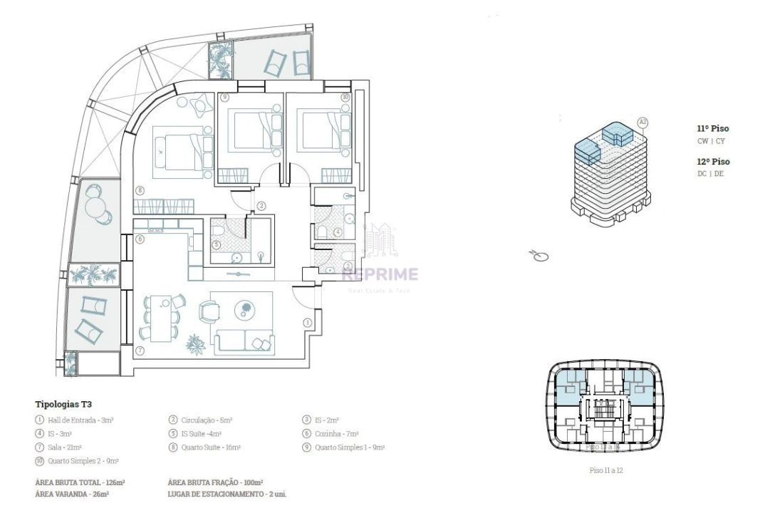 Apartamento T3 para Venda em Paranhos Foto 7