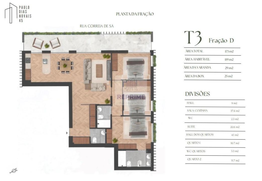 Apartamento T3 para Venda em Aldoar, Foz do Douro e Nevogilde Foto 8