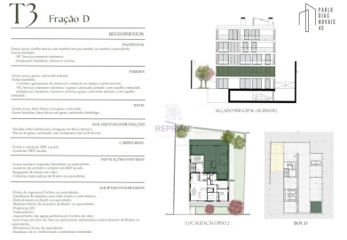 Apartamento T3 para Venda em Aldoar, Foz do Douro e Nevogilde