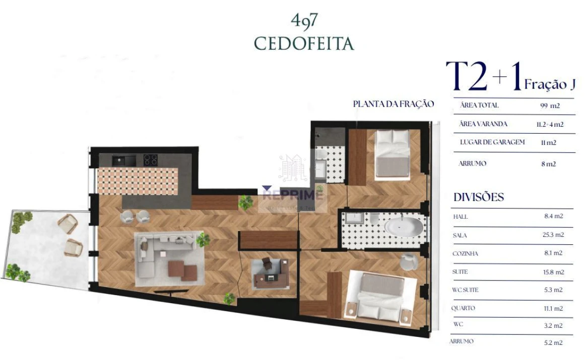 Apartamento T2 para Venda em Cedofeita, Santo Ildefonso, Sé, Miragaia, São Nicolau e Vitória Foto 6