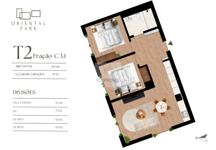 Apartamento T2 para Venda em Campanhã Foto 5