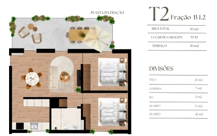 Apartamento T2 para Venda em Campanhã