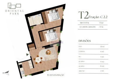 Apartamento T2 para Venda em Campanhã
