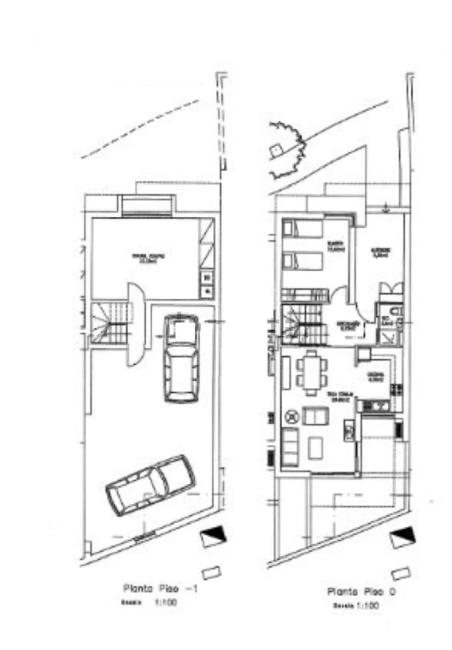 Moradia T5 para Venda em Quarteira Planta 1
