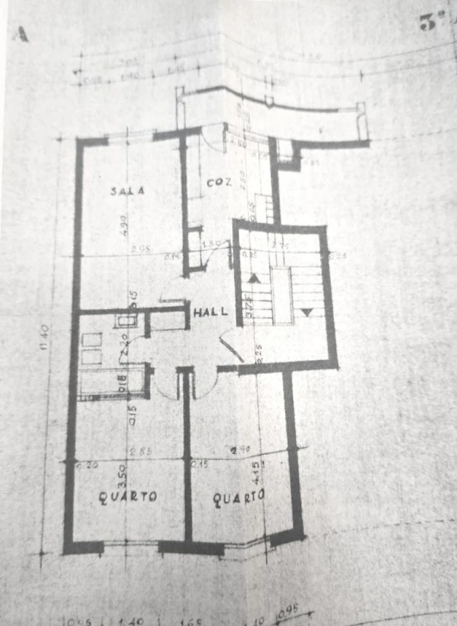 Apartamento T2 para Venda em Venteira Planta 1