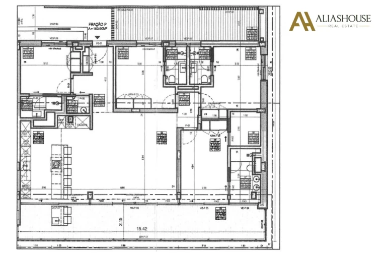 Apartamento T4 para Venda em Cascais e Estoril Planta 1