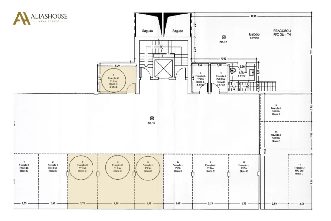 Apartamento T5 para Venda em Alcabideche Planta 3
