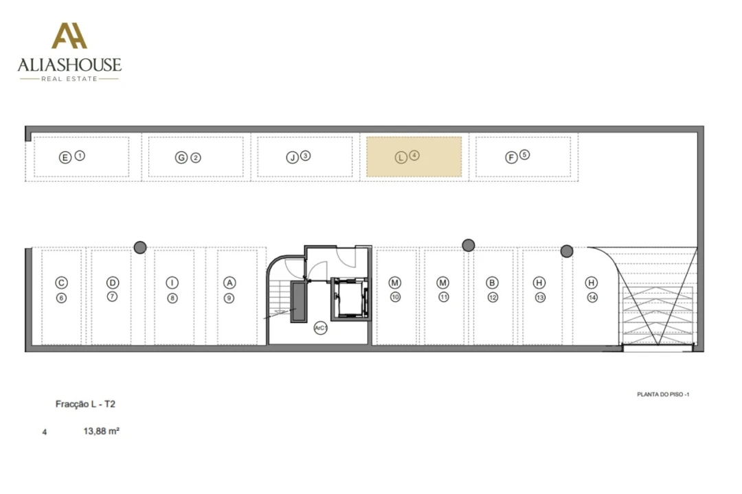 Apartamento T2 para Venda em Atouguia da Baleia Planta 2